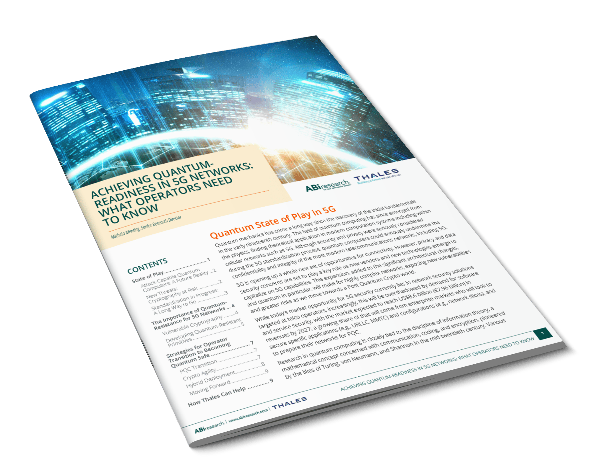 Achieving Quantum Readiness in 5G Networks Achieving Quantum Readiness in 5G Networks