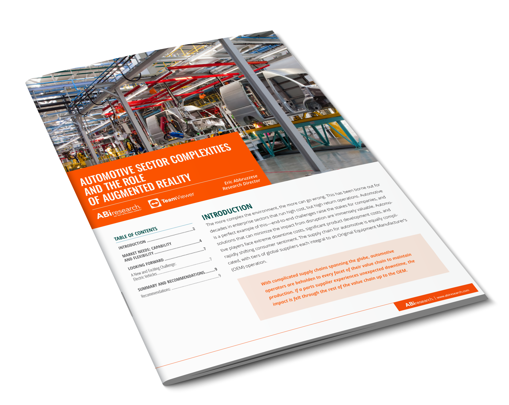 Automotive Sector Complexities and the Role of Augmented Reality Automotive Sector Complexities and the Role of Augmented Reality
