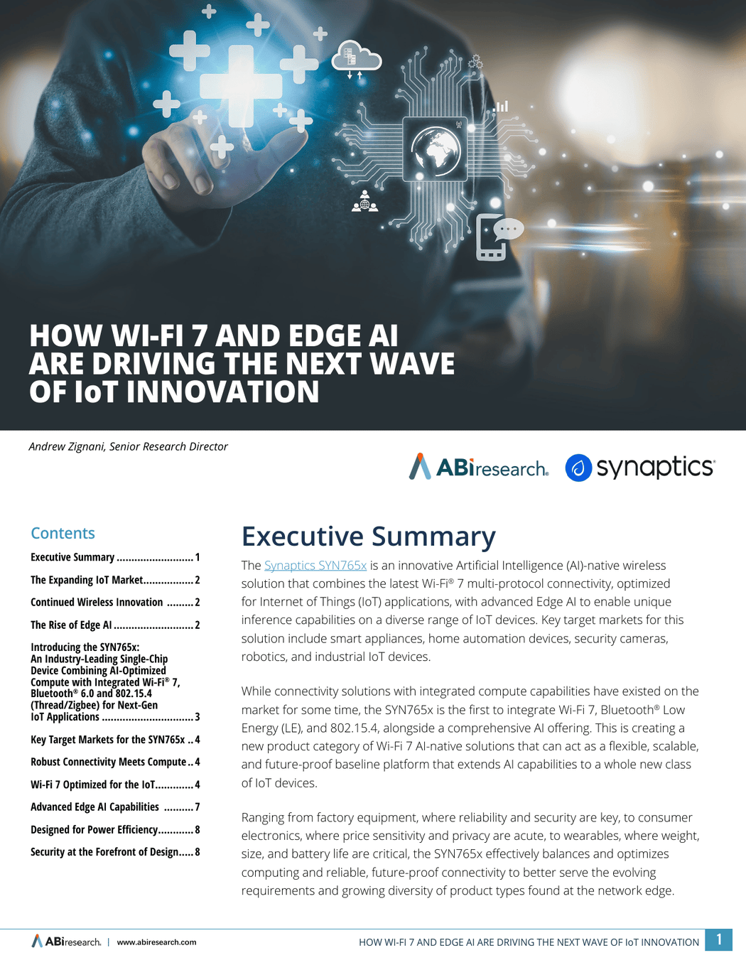 Whitepaper: How Wi-Fi 7 and Edge AI Are Driving the Next Wave of IoT ...