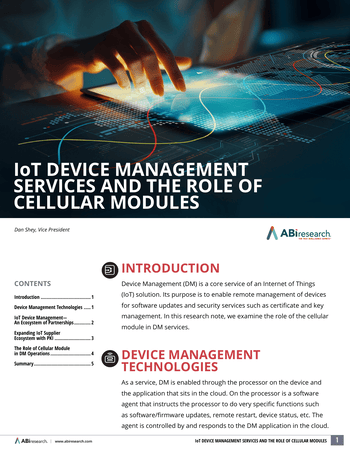 ABI Research IoT Device Management Services