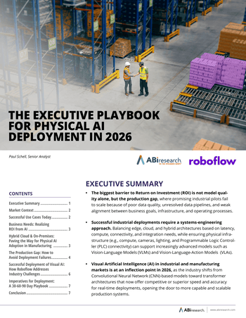 The Executive Playbook for Physical AI